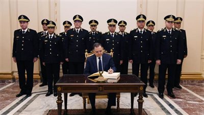 وزير الداخلية يسجل كلمة شكر للرئيس بمناسبة الاحتفال بعيد الشرطة