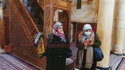 جولة تفقدية لمدير عام الآثار الإسلامية لمسجد 