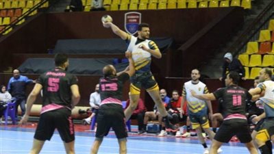 طلائع الجيش يفوز على البنك الأهلي في دوري محترفين اليد