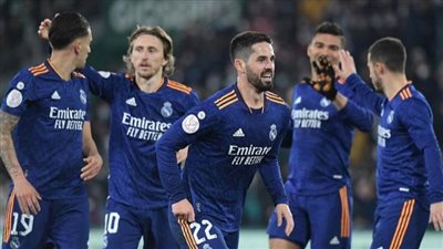 تأهل ريال مدريد لربع نهائي كأس ملك إسبانيا بفوزه على إلتشي 2-1