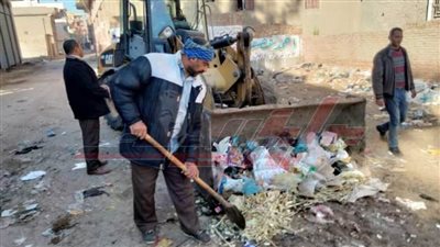 حملات مكبرة لرفع القمامة والمخلفات بشوارع كفر الشيخ