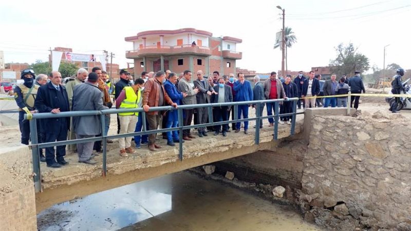 محافظ البحيرة يتفقد