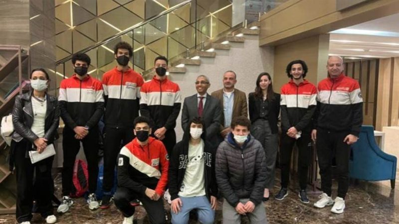 استقبال رسمي لمنتخب