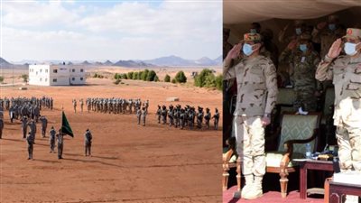 ختام فعاليات التدريب المصري السعودي 