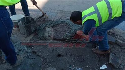 تطهير خطوط الصرف الصحي وخفض المنسوب استعدادا لهطول الأمطار بكفر الشيخ