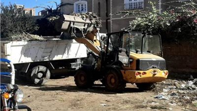 رفع 8 آلاف طن قمامة وإزالة 868 حالة إشغالات متنوعة بالفيوم