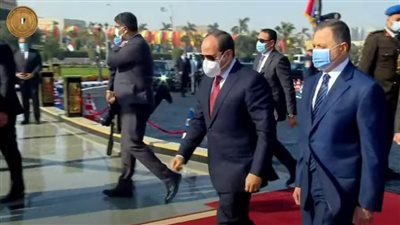 الرئيس السيسي يصل مقر احتفالية وزارة الداخلية بعيد الشرطة