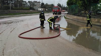 موجة من الصقيع وسقوط أمطار غزيرة بمدن ومراكز محافظة البحيرة