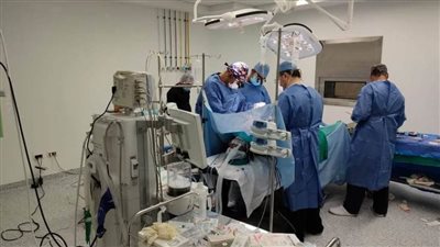 إجراء 6 جراحات قلب في أقل من 24  ساعة للقضاء على قوائم الانتظار  بمستشفى ملوي