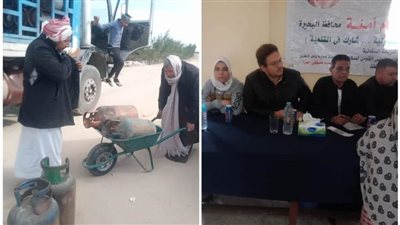 حياة كريمة تواصل القوافل السكانية الشاملة بقرى البحيرة