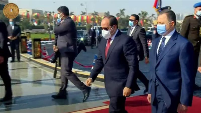 وصول الرئيس السيسي