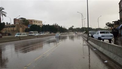 لليوم الثالث على التوالي.. تواصل سقوط أمطار متوسطة بالإسكندرية