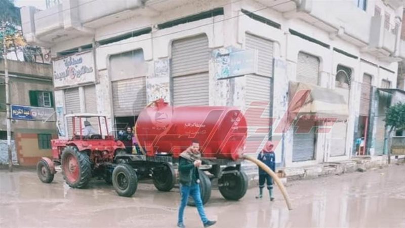 رفع مياه الأمطار