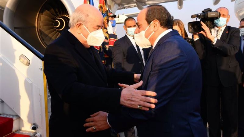 زيارة تبون إلى مصر