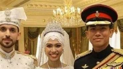على طريقة شهريار.. حفل زفاف أسطوري لأميرة بروناي