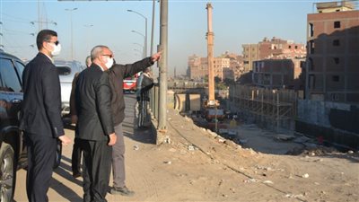 محافظ القليوبية: محور ببنها لربط الطريق الزراعى بالدولى الساحلى لخدمة 6 محافظات