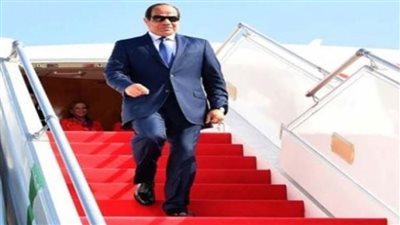 الرئيس السيسي يعود إلى أرض الوطن بعد زيارته إلى دولة الإمارات العربية المتحدة