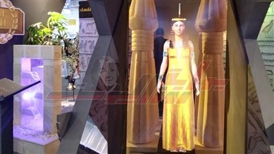 «ماعت» آلهة العدل تشرح قواعد الحياة بجناح «الرقابة الإدارية» بمعرض الكتاب