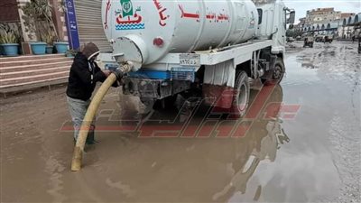 تنسيق كامل بين مدينة بيلا وشركة مياه الشرب لرفع مخلفات الأمطار