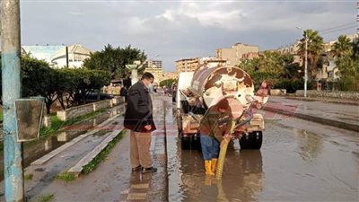 استمرار رفع حالة الطوارئ لمواجهة الطقس السيئ ببلطيم