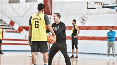 سلة الزمالك يختتم تدريباته لمواجهة مصر للتأمين بدوري السوبر