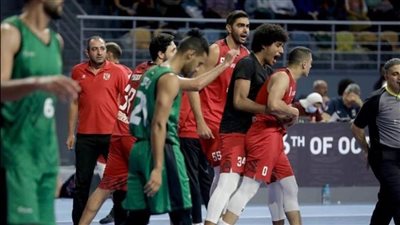 غيابات الأهلي أمام الاتحاد السكندري في قمة دوري السلة
