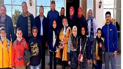 أطفال الوادي الجديد تشارك في مشروع 