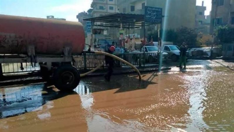 شفط مياه الأمطار