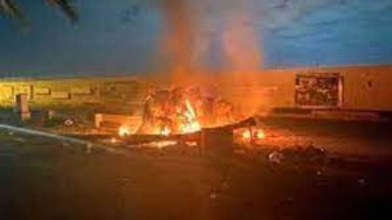 الاعتداء على مطار