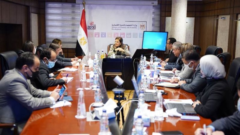 وزيرة التخطيط تبحث
