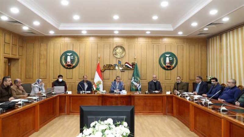 اجتماع محافظ المنوفية