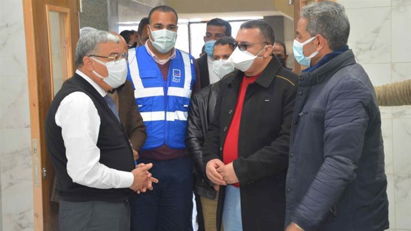 محافظ المنيا يتفقد