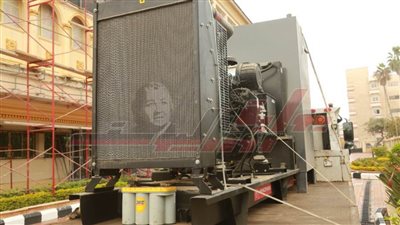 دعم وحدة التدخل السريع بمولد كهربائي متحرك بقوة 200 ك بكفر الشيخ