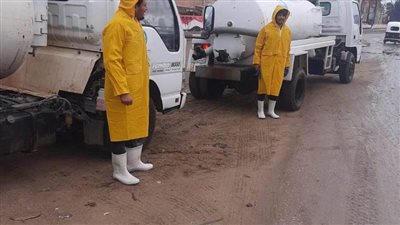 مياه المنوفية: رفع درجة الاستعدادات لمواجهة سقوط الأمطار 