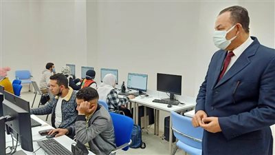 جامعة المنصورة الجديدة تعقد الاختبارات الإلكترونية المؤهلة للالتحاق بكلياتها