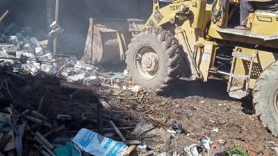 إزالة 25 حالة تعدٍ على المجاري المائية والأراضي الزراعية بالبحيرة