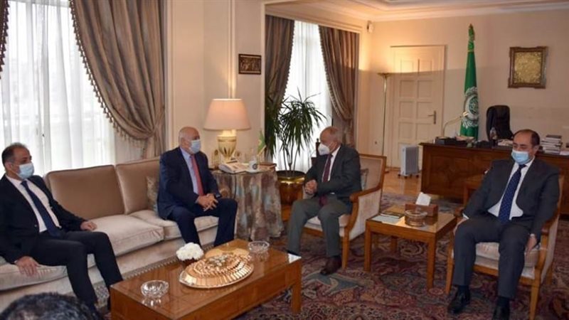 أبو الغيط يلتقي جبريل