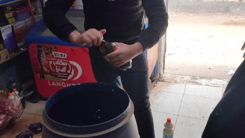 إعدام أغذية غير صالحة