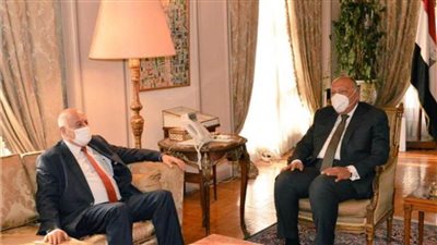 وزير الخارجية خلال لقائه الرجوب: لابد من تهيئة المناخ لإحياء مسار المفاوضات الفلسطينية والإسرائيلية