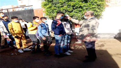 انتظام سير امتحانات نصف العام للشهادة الإعدادية العامة بالبحيرة