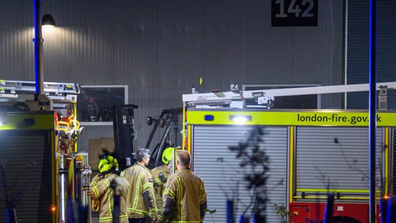 حريق برج هامليتس