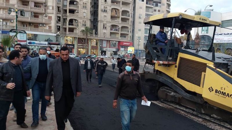 محافظ البحيرة يتفقد