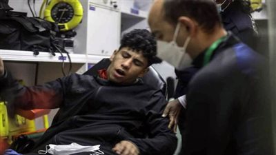 فيديو.. عمار حمدي يتعرض لإصابة قوية في مران الأهلي