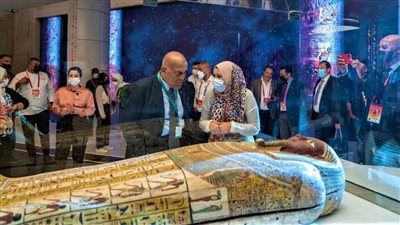 الجناح المصري بإكسبو يشهد زيارات رسمية رفيعة المستوى خلال الأسبوعين الماضيين 
