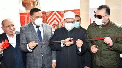 وزير الأوقاف ومحافظ الدقهلية يفتتحان مسجد النصر بالمنصورة