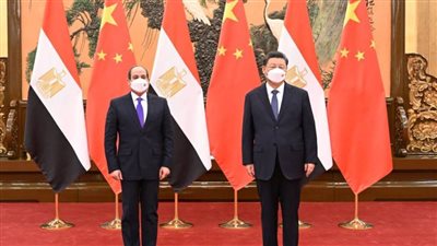 الرئيس السيسي يعقد مباحثات قمة في بكين مع نظيره الصيني شي جين بينج