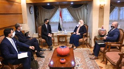 وزيرة التضامن تبحث سبل تعزيز الشراكة بين الهلال الأحمر المصري واللجنة الدولية للصليب الأحمر