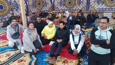 وزير الشباب والرياضة يتفقد معسكر الرياضة في أرض الفيروز