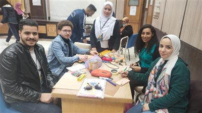 جامعة المنيا تشارك بمهرجان الحرف الشعبية بالجامعات المصرية بأسوان