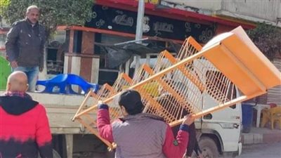 تحرير ٢٥ محضرا متنوعا ورفع الإشغالات والتعديات بالبحيرة